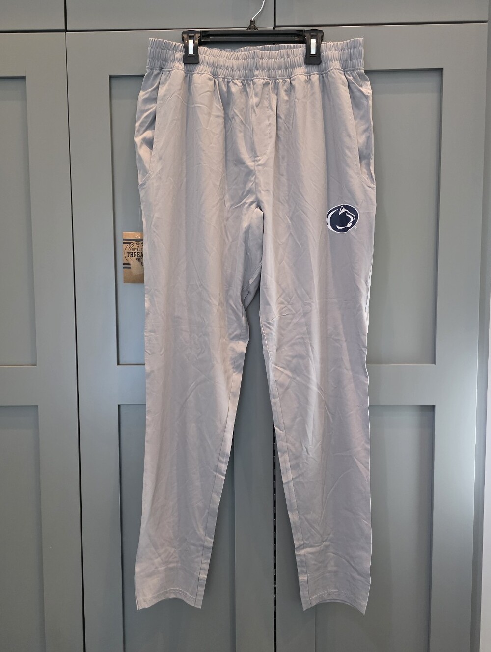 Rivalry Threads Penn State Nittany Lions Gray Athletic Pants 32/34 Mens Sz M NEW